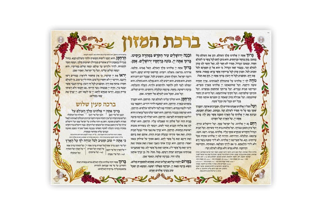 ברכת המזון