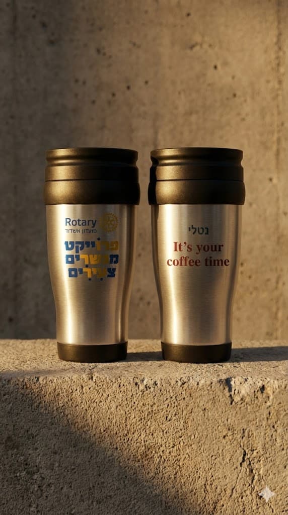 בקבוקים ממותגים